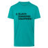 Triko krátký rukáv Black Diamond Stacked Logo Tee Men Teal
