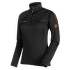 Tričko dlhý rukáv Mammut Moench Advanced Half Zip Longsleeve Women black 0001