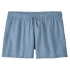 Island Hemp Baggies Shorts Women Small Currents: Light Plume Grey