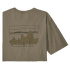 Triko krátký rukáv Patagonia 73 Skyline Organic T-Shirt Men Garden Green