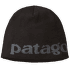 Čiapka Patagonia Beanie Hat Logo Belwe: Black