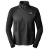 Triko dlouhý rukáv The North Face 1-4 ZIP RUN FLEECE Men KT0 TNF BLACK/ASPHALT GREY