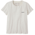 Tričko krátky rukáv Patagonia P-6 Mission Organic T-Shirt Women Birch White