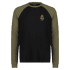 Triko dlouhý rukáv Mons Royale Icon Raglan Dark Olive / Black