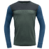 Triko dlouhý rukáv Devold Patchell Merino 200 Shirt Men WOODS/GREEN MELANGE