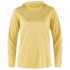 Abisko Sun-hoodie Women Mais Yellow