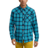 Košeľa dlhý rukáv La Sportiva RAMBLER FLANNEL SHIRT Men Deep Sea/Tropic Blue