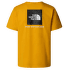 Triko krátký rukáv The North Face S/S REDBOX TEE Men ZU3 SUMMIT GOLD/TNF BLACK