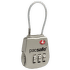 Zámek Pacsafe Prosafe 800 Combination Cable Padlock 705 SILVER