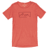 Active Outline Tee Kid 195A CAYENNE