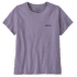 P-6 Logo Responsibili-Tee Women Concrete Purple