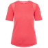 Embla Wool Tee Women CANDY/LIGHT RED