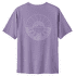 Triko krátký rukáv Patagonia Cap Cool Daily Graphic Shirt - Waters Forgotten Island: Concrete Purple X-Dye