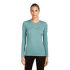Triko dlouhý rukáv Icebreaker Merino 200 Oasis LS Crewe Rainer Ridge Women SUMMIT