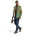 Košile dlouhý rukáv La Sportiva RAMBLER LINED FLANNEL SHIRT MEN Night Sky/Savana