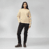 Svetr Fjällräven Övik Waffle Knit Women Light Beige