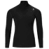 WarmWool Roll Neck Men Jet Black