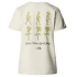 Triko krátký rukáv The North Face CONNECT RELAXED SS TEE-GRAPHIC Women WHITE DUNE