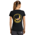 Tričko krátky rukáv La Sportiva CLIMBING ON THE MOON T-Shirt Women Carbon/Giallo