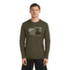 Tričko dlhý rukáv Icebreaker Merino 150 Tech Lite LS Tee Peak Balance Men DK LODEN