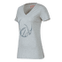 Zephira T-Shirt Women light grey mélange 0782