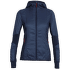 Bunda Icebreaker Helix LS Zip Hood Women (103428) Midnight Navy IBANS_01360