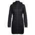Kabát Icebreaker Stratus X 3Q Hooded Jacket Women Black/Jet HTHR IBANS_00611