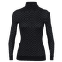 Mikina Icebreaker Affinity Thermo LS Half Zip Women Black001