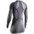 Triko dlouhý rukáv X-Bionic APANI® 4.0 Merino Shirt Round Neck Women Black/Grey/Pink