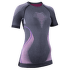 Triko krátký rukáv UYN Evolutyon UW Shirt Melange Women Anthracite Melange/Raspberry/Purple