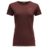Triko krátký rukáv Devold Valldal Tee Women 083A Syrah