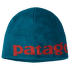 Čiapka Patagonia Beanie Hat Logo Belwe: Crater Blue