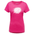 Triko krátký rukáv Mammut Alnasca Graphic T-Shirt Women pink melange