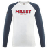 Triko dlouhý rukáv Millet Heritage TS LS Men BLANC/SAPHIR