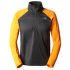 Triko dlouhý rukáv The North Face 1-4 ZIP RUN FLEECE Men TNF BLACK/CONE ORANGE