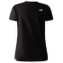 Tričko krátky rukáv The North Face Easy S/S Tee TNF BLACK/FIERY RED DIP