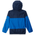 Bunda Columbia Flash Challenger Windbreaker Girls Bright Indigo, Collegiate Navy 465
