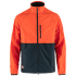 HC Hybrid Wind Jacket Men Dark Navy-Flame Orange