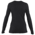 Triko dlouhý rukáv Icebreaker Merino 200 Oasis LS Crewe Mountain Pulse Women Black