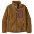 Classic Retro-X Jacket Women Nest Brown w/Dulse Mauve