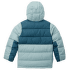 Bunda Columbia Pike Lake™ II Hooded Jacket Girls Crushed Blue, Everblue 461
