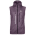 SWISSWOOL PIZ BOE VEST WOMEN 39501 wild berry