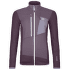 FLEECE GRID JACKET WOMEN 39201 dark wild berry