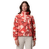 Mikina Columbia Helvetia™ II Printed Cropped Half Snap Women Poppy Red, Sunscape 606