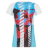 Tričko krátky rukáv La Sportiva Draft T-Shirt Women Malibu Blue/Hibiscus