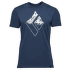 Triko krátký rukáv Black Diamond Mountain Logo SS Tee Men Ink Blue