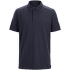 Triko polo Arcteryx Captive Polo Men Black Sapphire