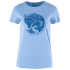 Arctic Fox Print T-Shirt Women Ultramarine