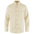 Övik Travel Shirt LS Men Chalk White