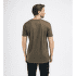 Triko krátký rukáv Aclima LightWool Tee Print Horn Men Jet Black
